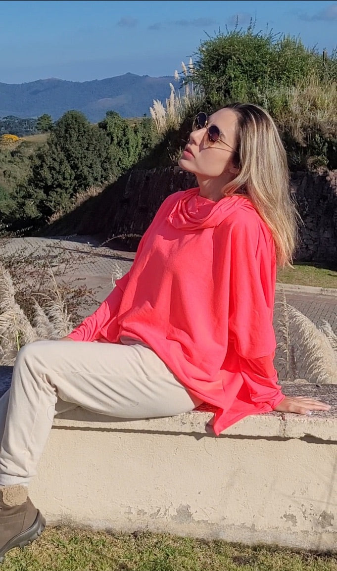 Blusa Marcia Poncho