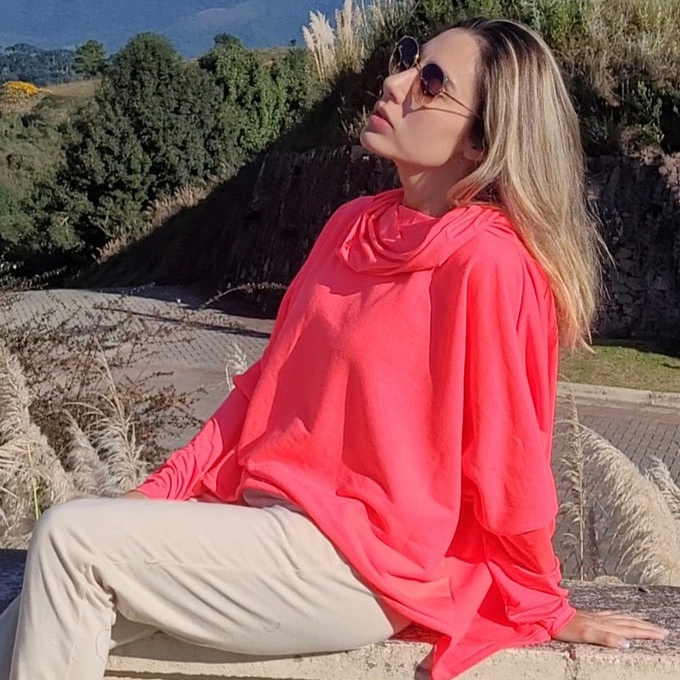Blusa Marcia Poncho