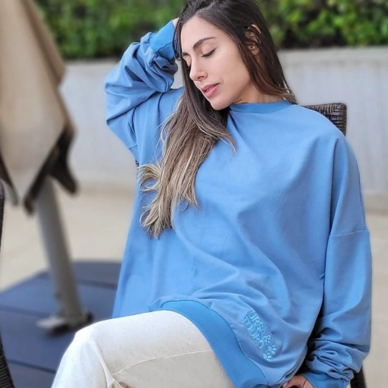 Moletom Celeste